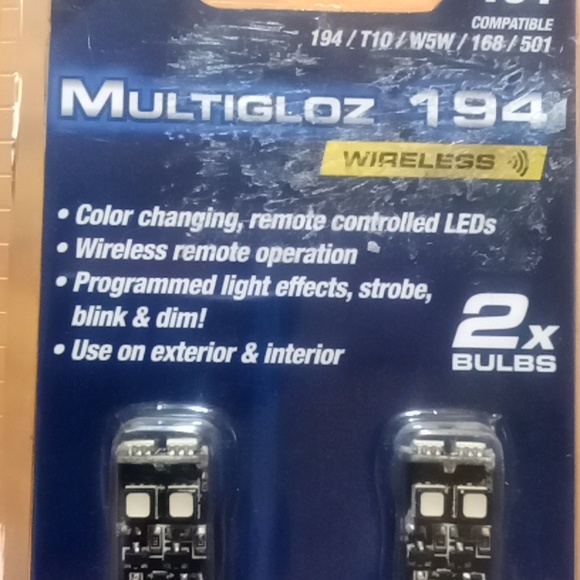 Marklyn Goup Inc MultiGloz 194 LED Performance Drop-In Replacement Bulbs W/ Wire - Picture 5 of 5